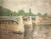 Vincent Van Gogh The Seine with the Pont de la Grande Jatte (nn04) oil